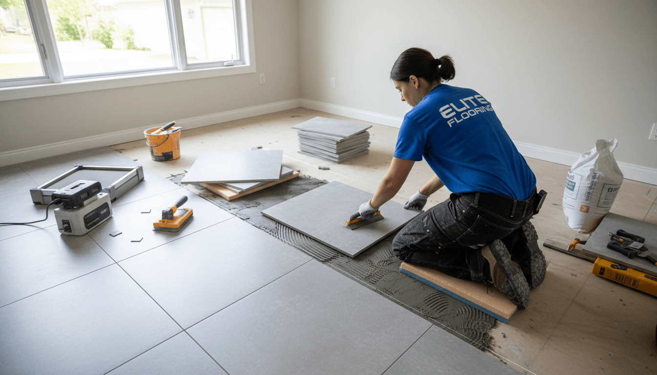 Flooring installation and repairs