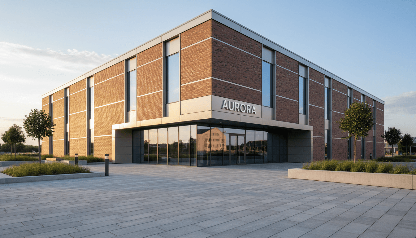 Rendered building exterior with professional finish