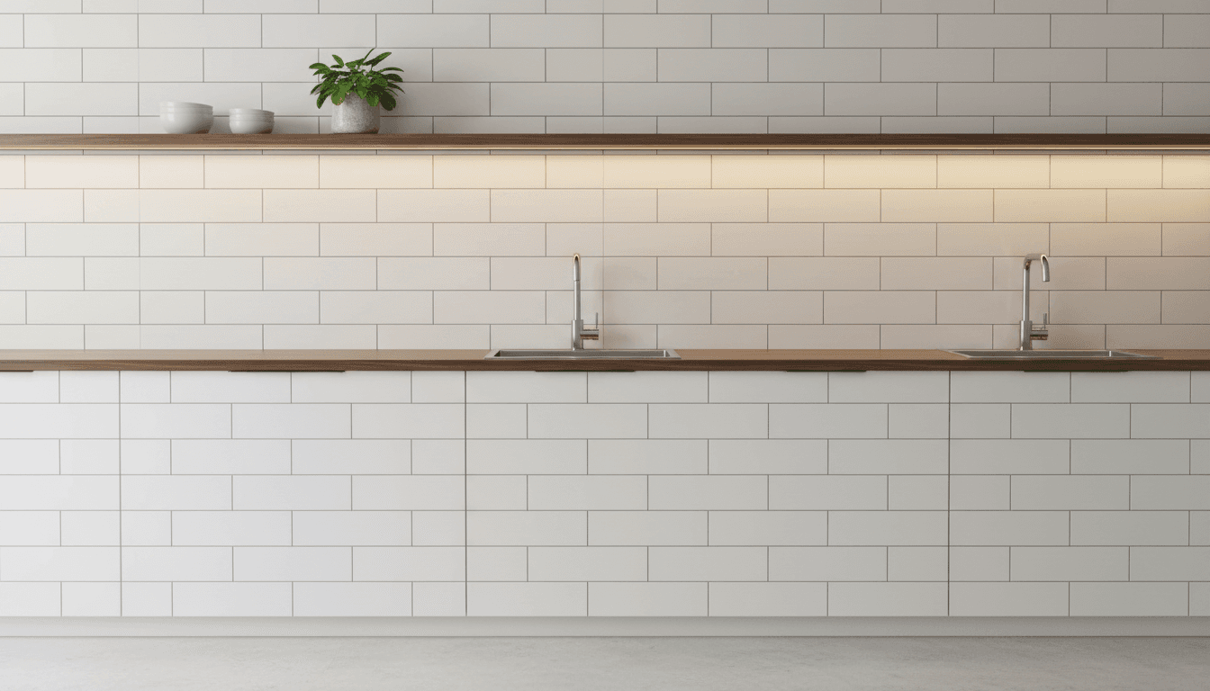 High-quality completed tiling work showcasing IYAZ Construction's attention to detail